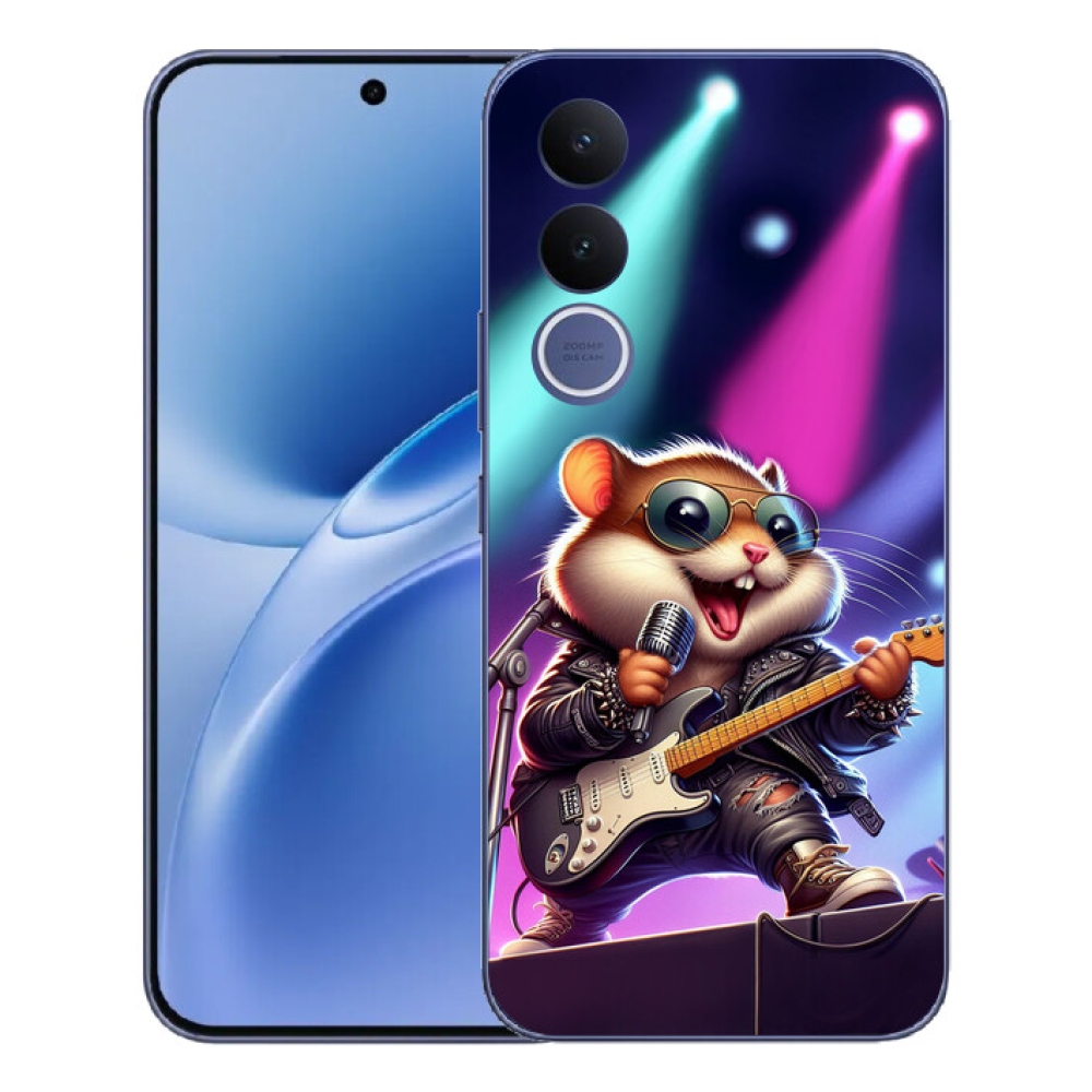 mmCase gélhuzat a Vivo V70 FE-hez – „rocker hörcsög”