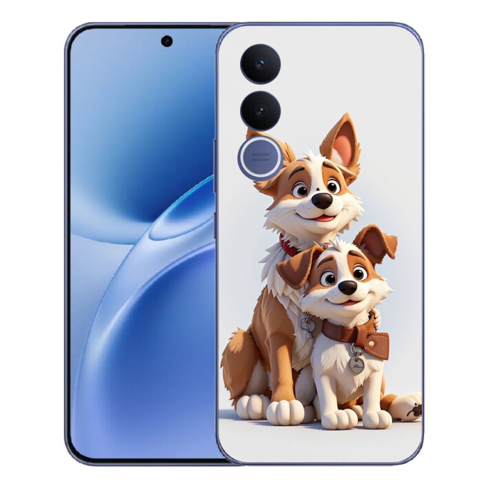 mmCase géltok a Vivo V70 FE-hez – kutyás mintával