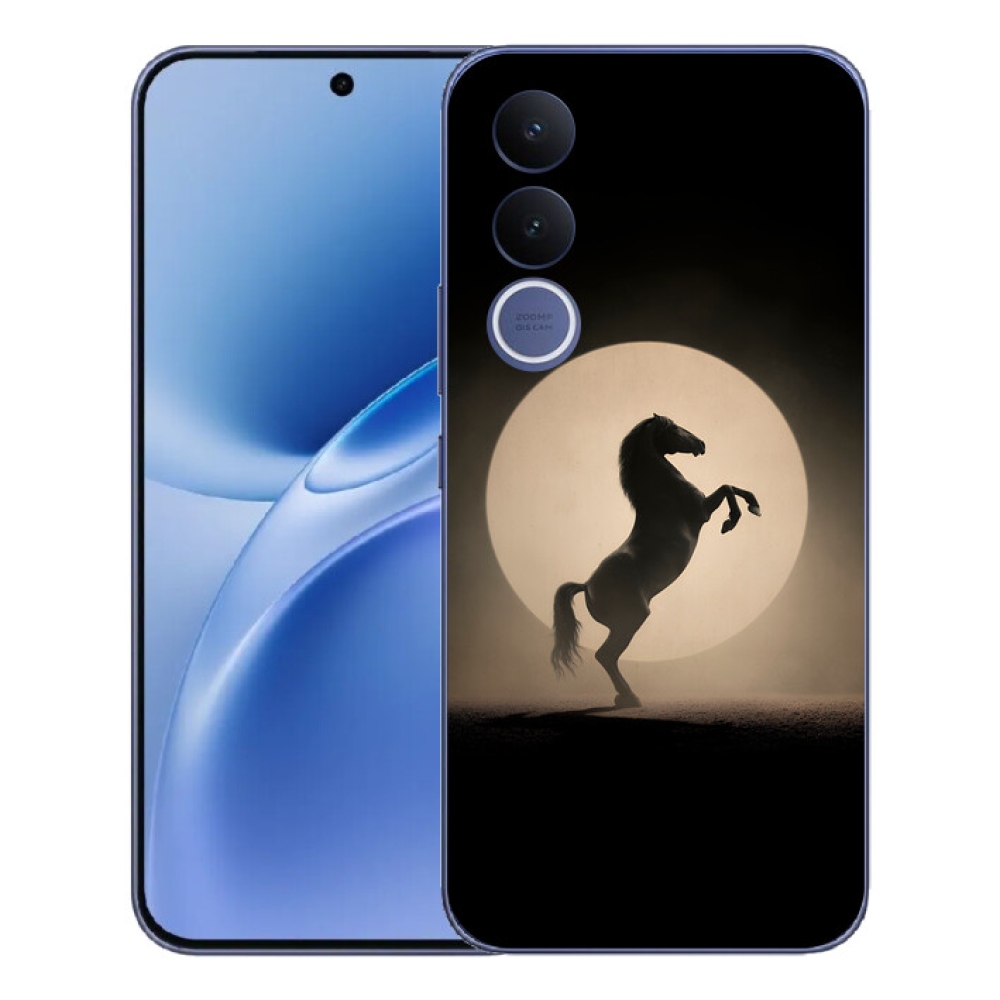 mmCase gél tok a Vivo V70 FE-hez – ló sziluettje