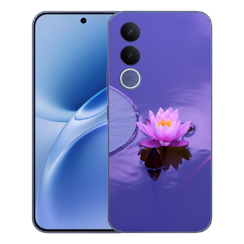 mmCase géltok a Vivo V70 FE-hez – virág a víz felszínén