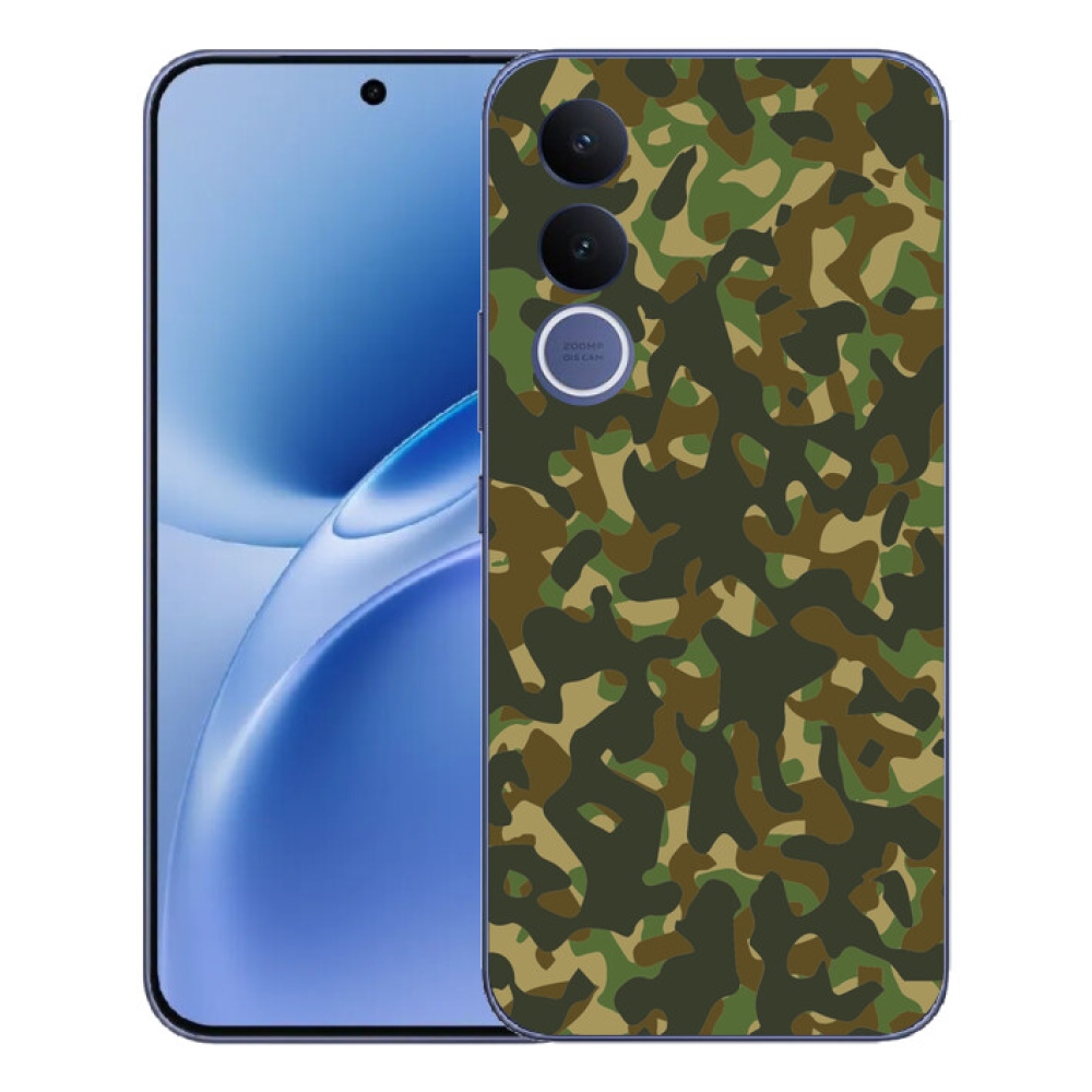 mmCase géltok a Vivo V70 FE-hez – kamuflázsminta 1