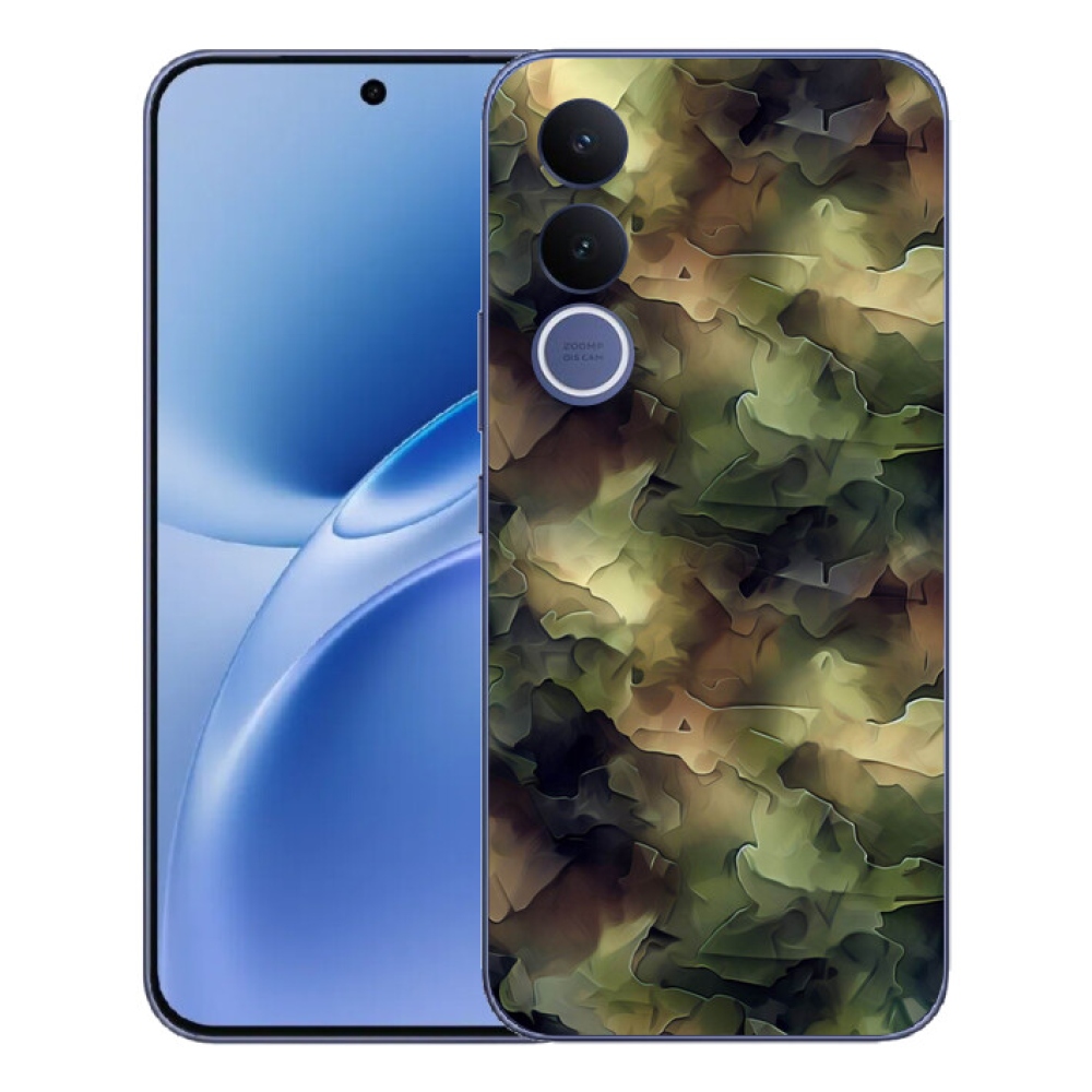 mmCase géltok a Vivo V70 FE-hez – kamuflázsminta 10