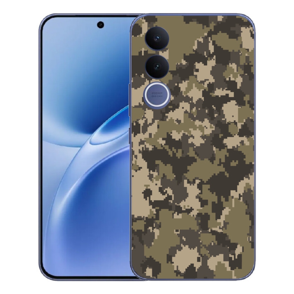 mmCase gél tok a Vivo V70 FE-hez – kamuflázs mintás 12