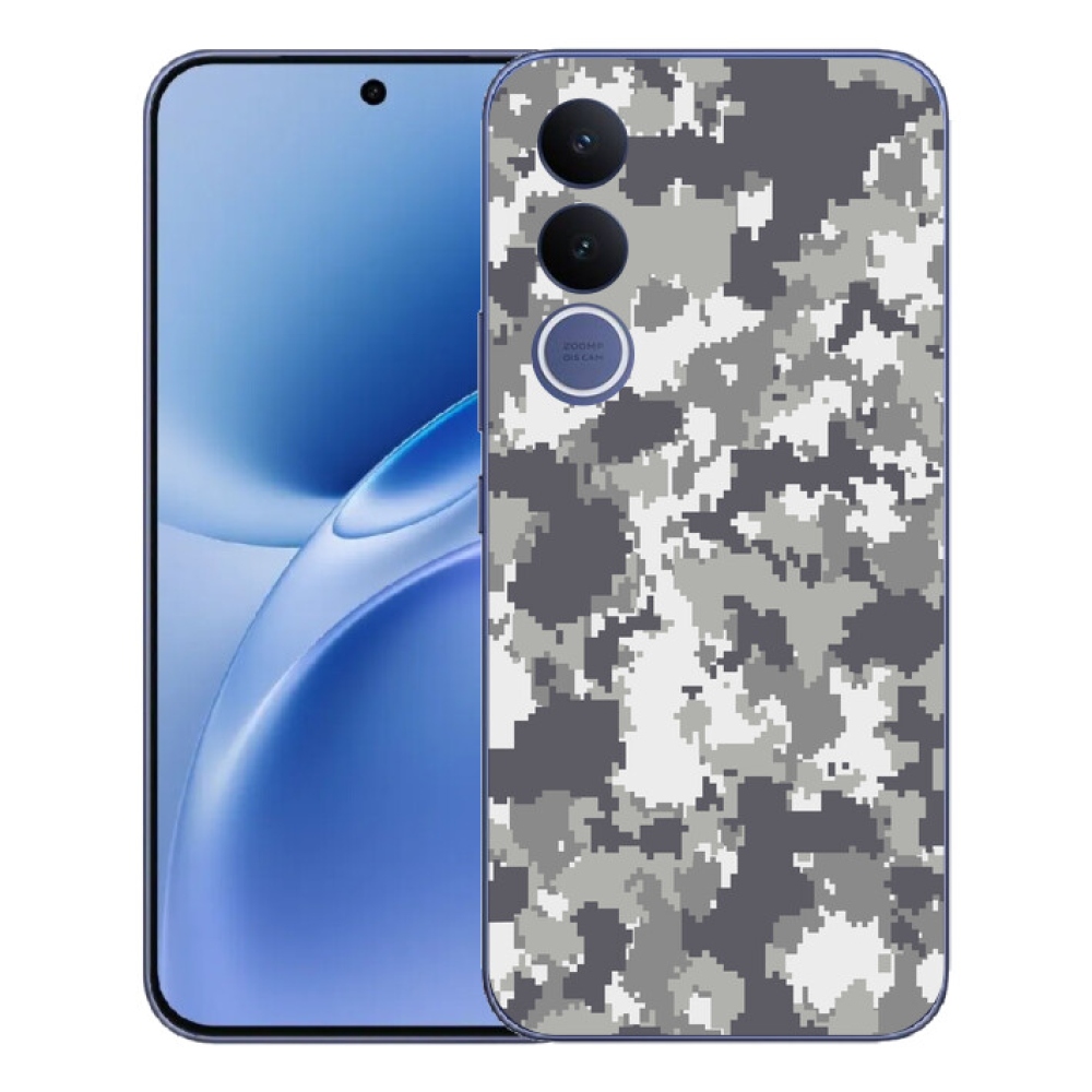 mmCase géltok a Vivo V70 FE-hez – kamuflázsminta 2