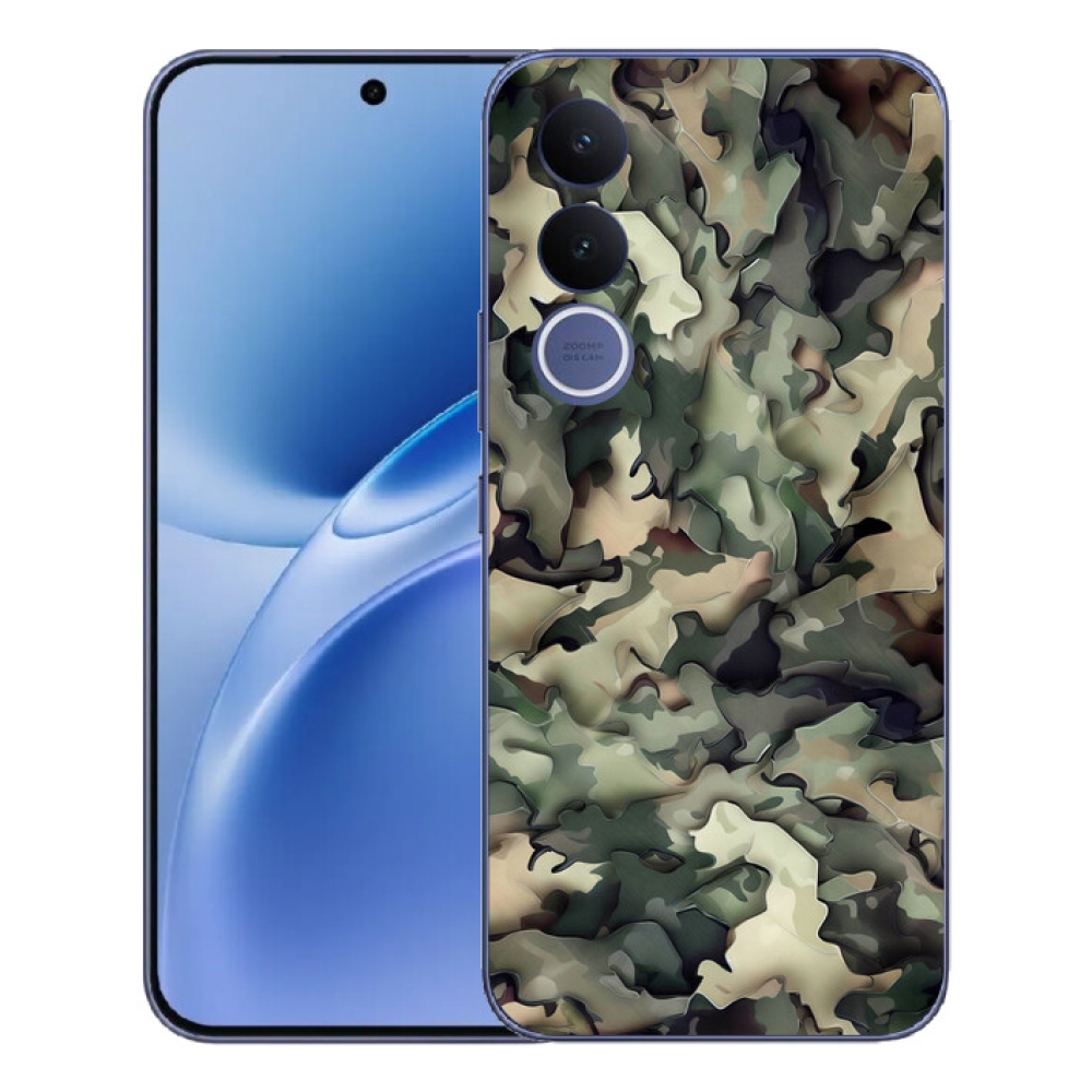 mmCase géltok a Vivo V70 FE-hez – kamuflázsminta 9