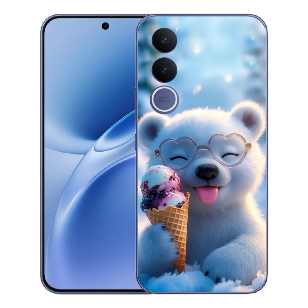 mmCase géltok a Vivo V70 FE-hez – mackó fagylalttal
