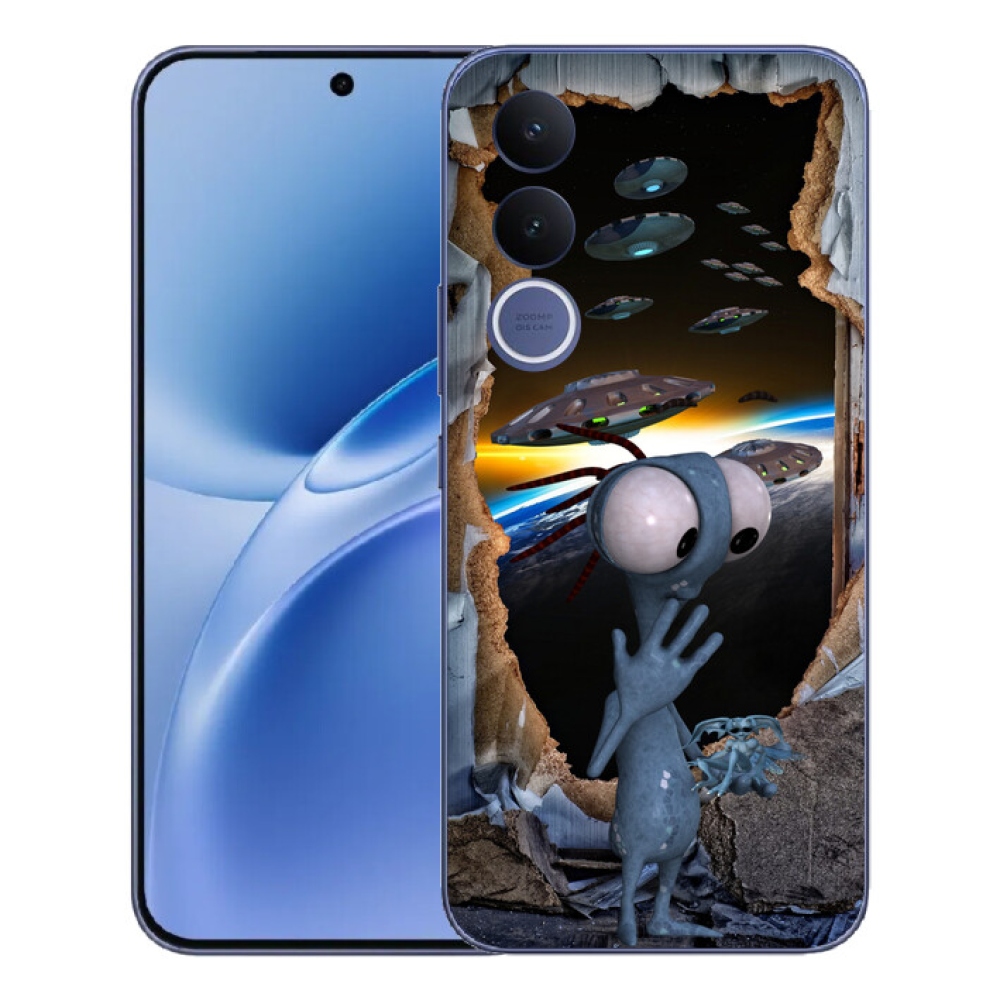 mmCase gél tok a Vivo V70 FE-hez – űrlény