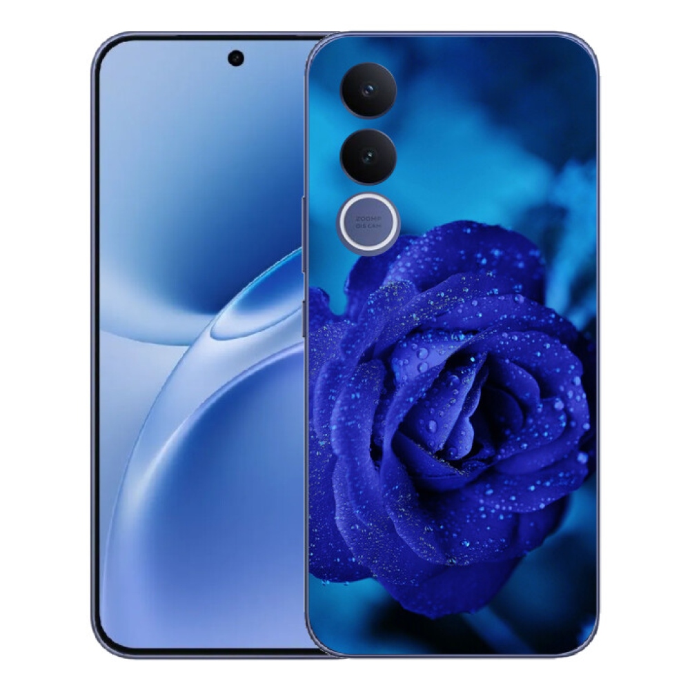 mmCase géltok a Vivo V70 FE-hez – kék rózsa