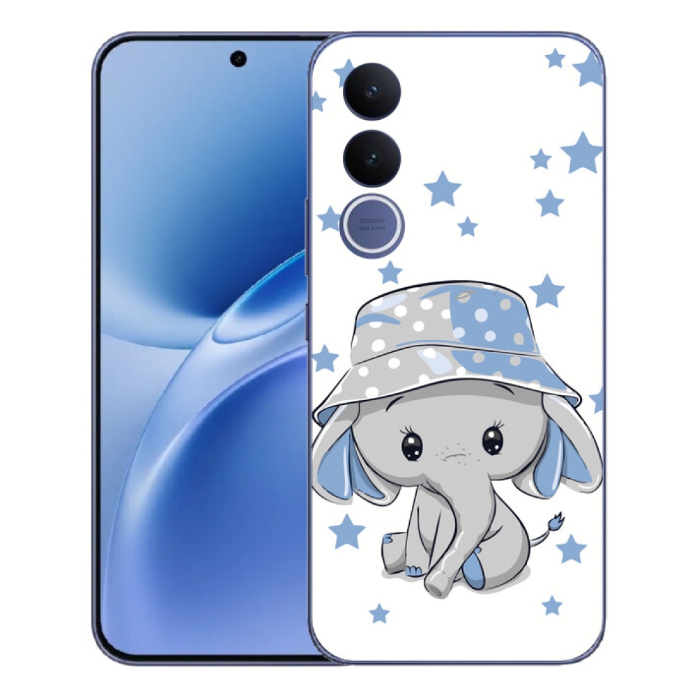 mmCase géltok a Vivo V70 FE-hez – kék elefánt