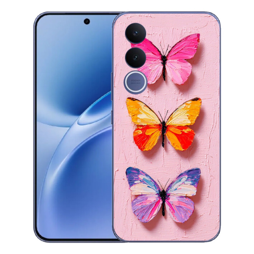 mmCase géltok a Vivo V70 FE-hez – pillangós hármas