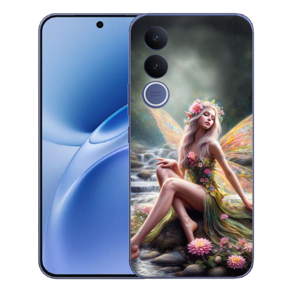 mmCase géltok a Vivo V70 FE-hez – pillangós nő 1