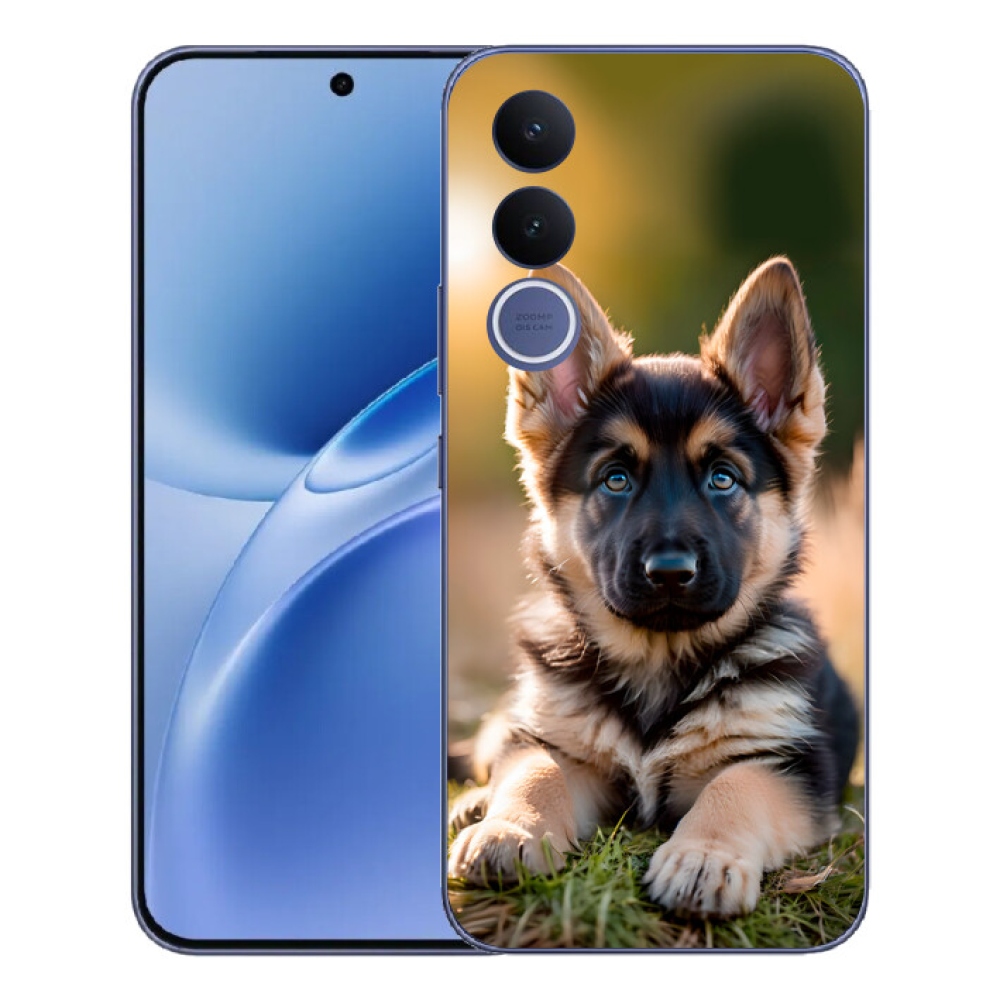 mmCase géltok a Vivo V70 FE-hez – német juhászkutya a természetben
