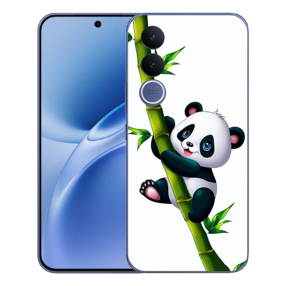 mmCase géltok a Vivo V70 FE-hez – panda bambuszon