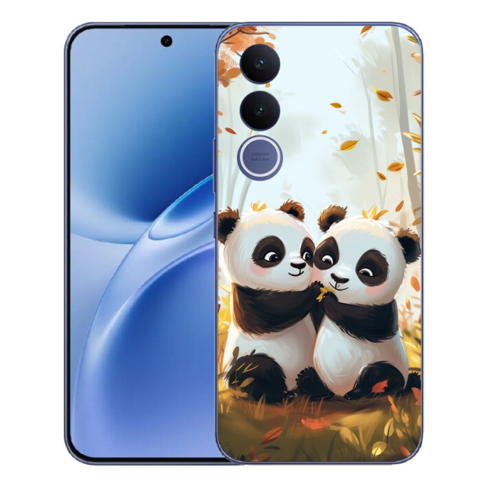 mmCase gélhuzat a Vivo V70 FE-hez – pandák