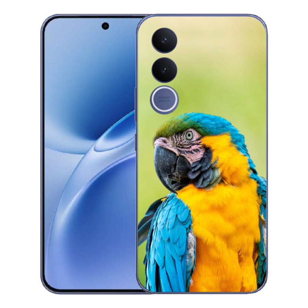 mmCase gélhuzat a Vivo V70 FE-hez – ara papagáj 2