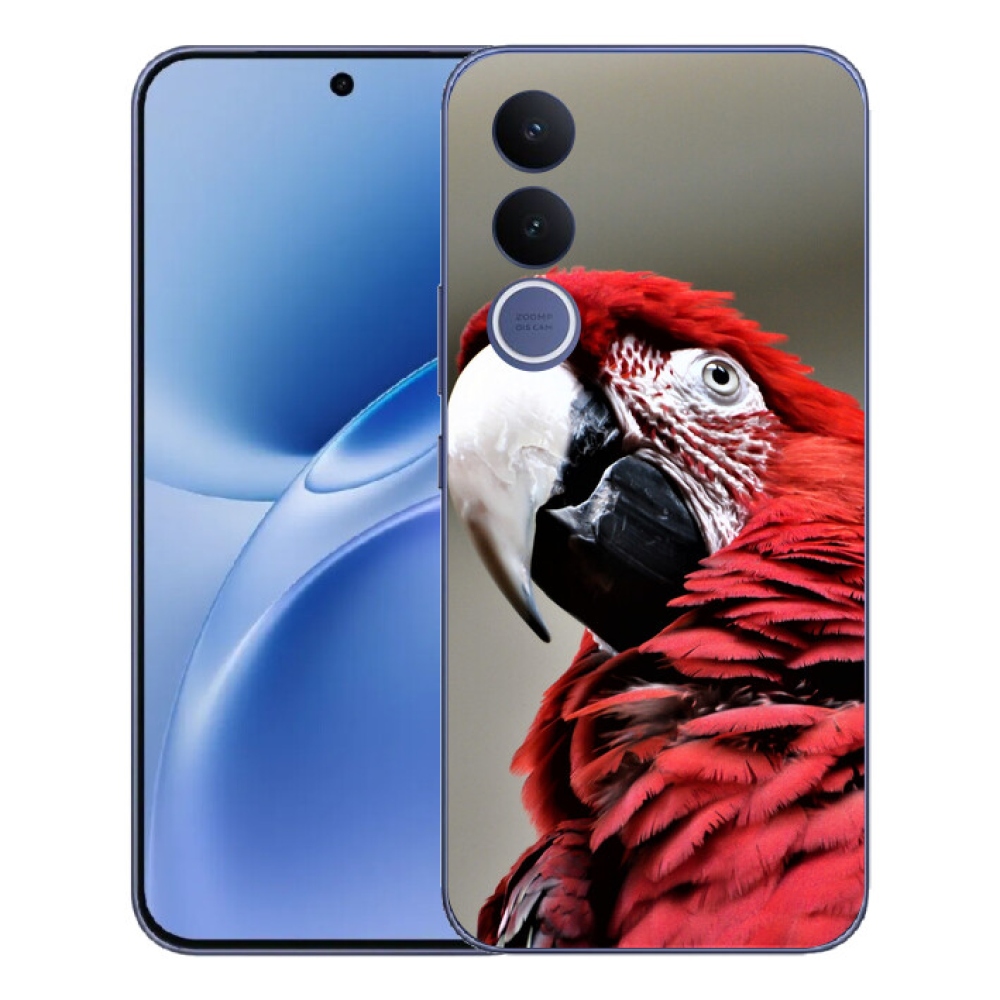 mmCase géltok a Vivo V70 FE-hez – vörös ara papagáj