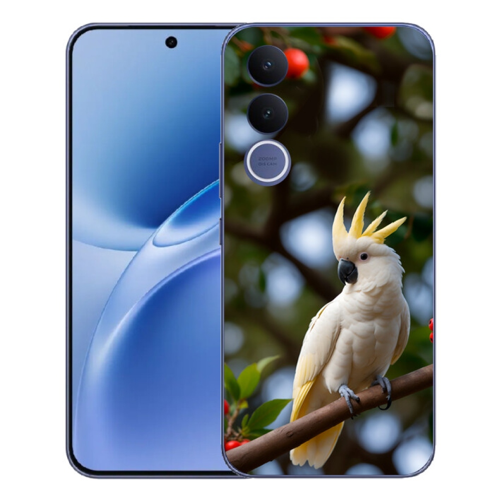mmCase géltok a Vivo V70 FE-hez – kakadu papagáj 3