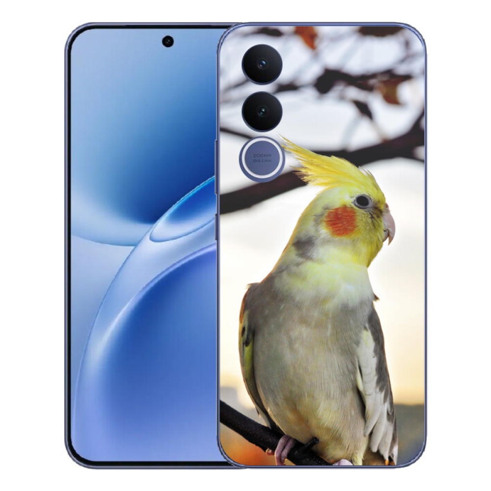 mmCase gélhuzat a Vivo V70 FE-hez – korella papagáj