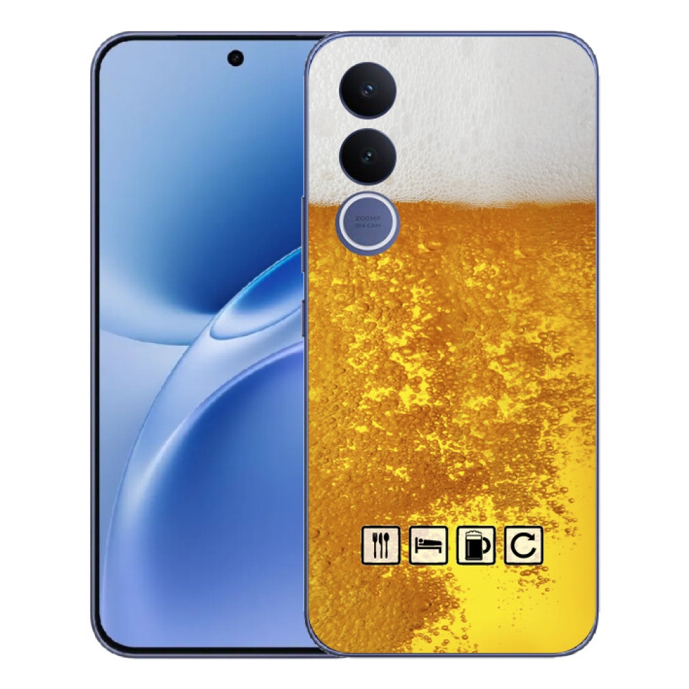 mmCase gélhuzat a Vivo V70 FE-hez – sörös motívum 3