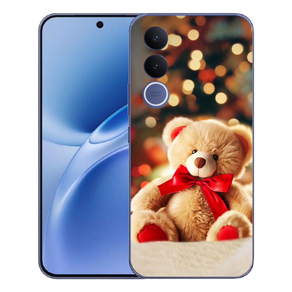 mmCase gél tok a Vivo V70 FE-hez – plüss mackó