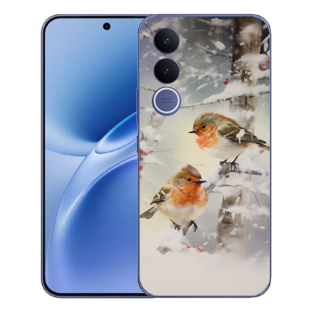 mmCase géltok a Vivo V70 FE-hez – madarak télen