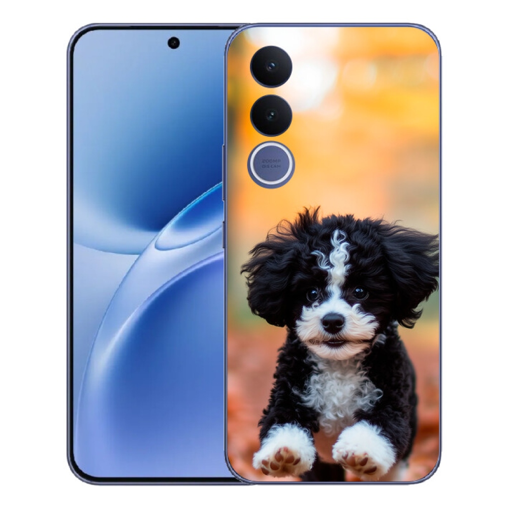mmCase gél tok a Vivo V70 FE-hez – aranyos kiskutya 2
