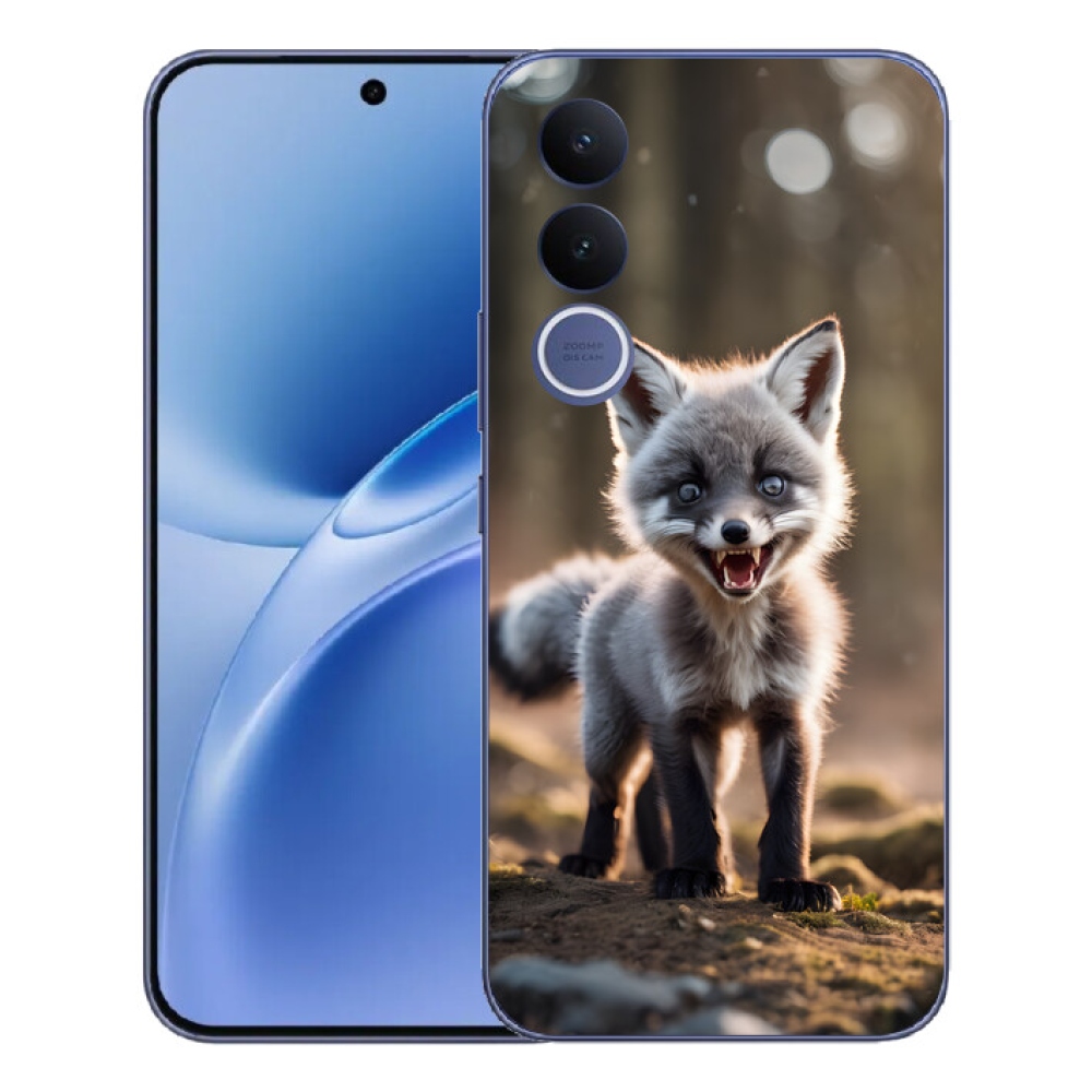 mmCase gélhuzat a Vivo V70 FE-hez – dühös róka