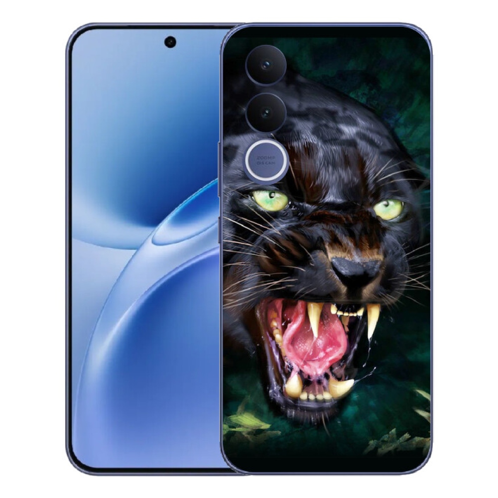 mmCase géltok a Vivo V70 FE-hez – dühös fekete párduc
