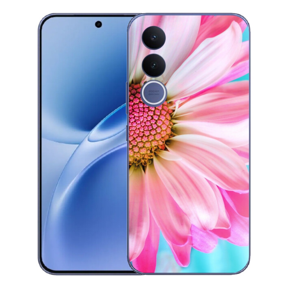 mmCase géltok a Vivo V70 FE-hez – rózsaszín virág
