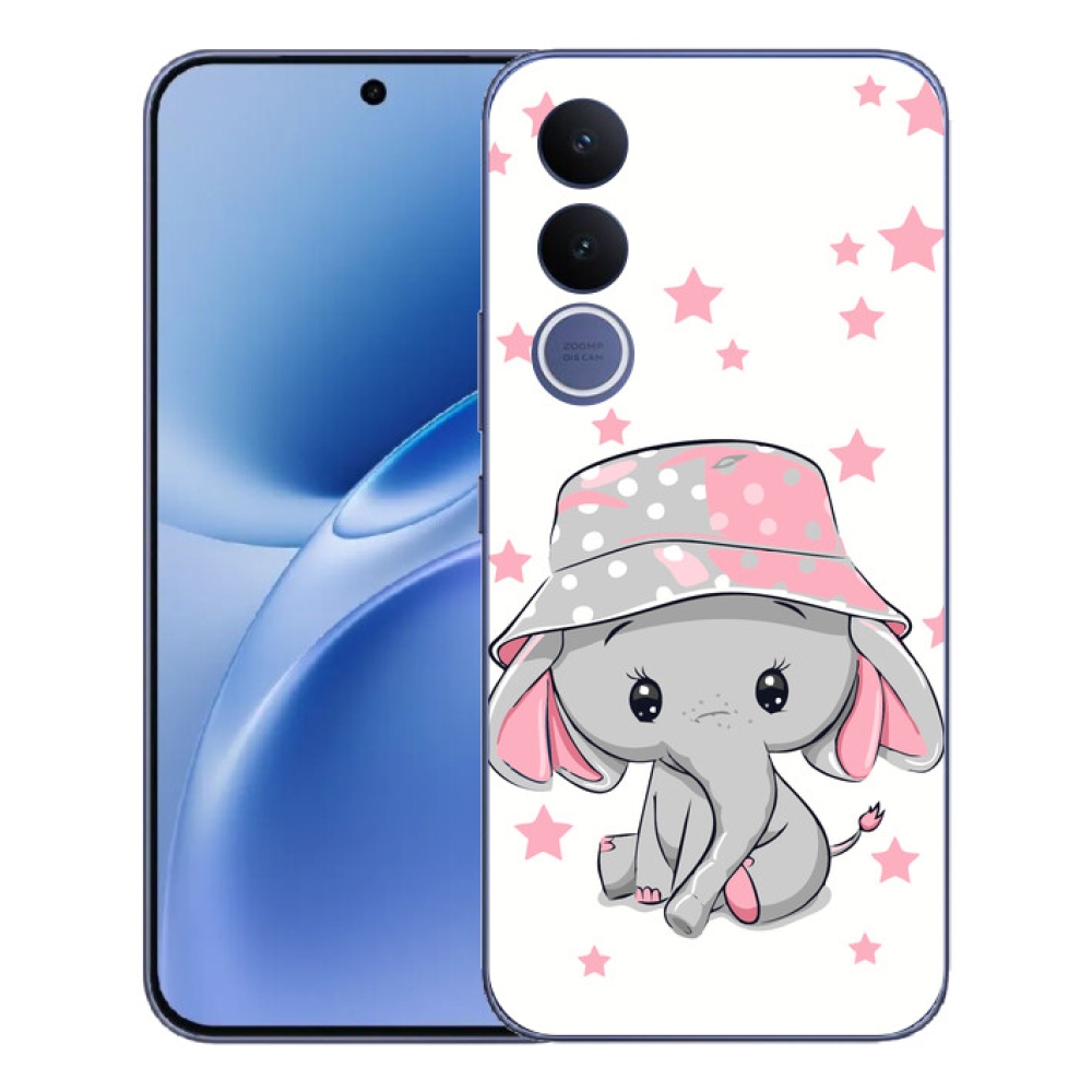 mmCase géltok a Vivo V70 FE-hez – rózsaszín elefánt
