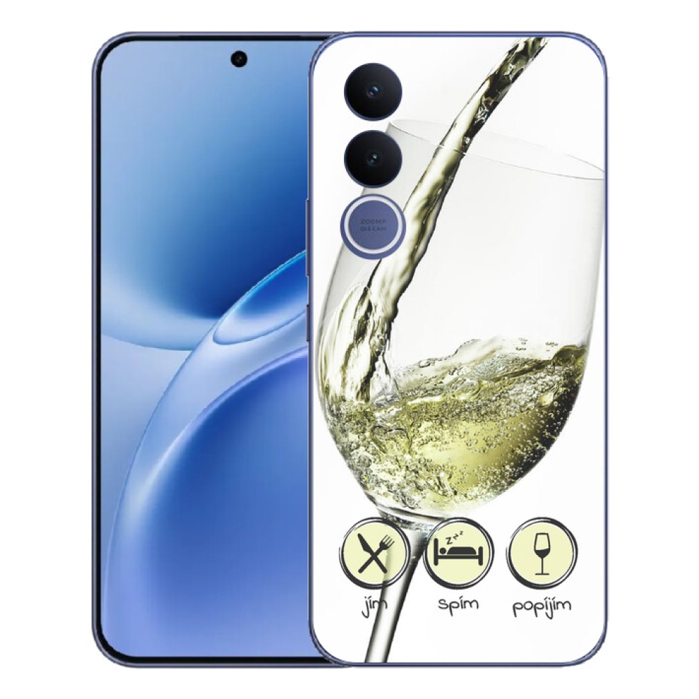 mmCase géltok a Vivo V70 FE-hez – fehérboros pohár