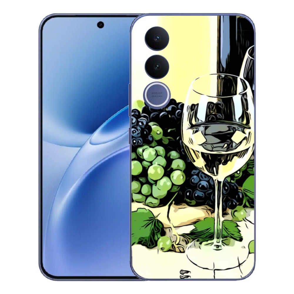 mmCase géltok a Vivo V70 FE-hez – egy pohár bor