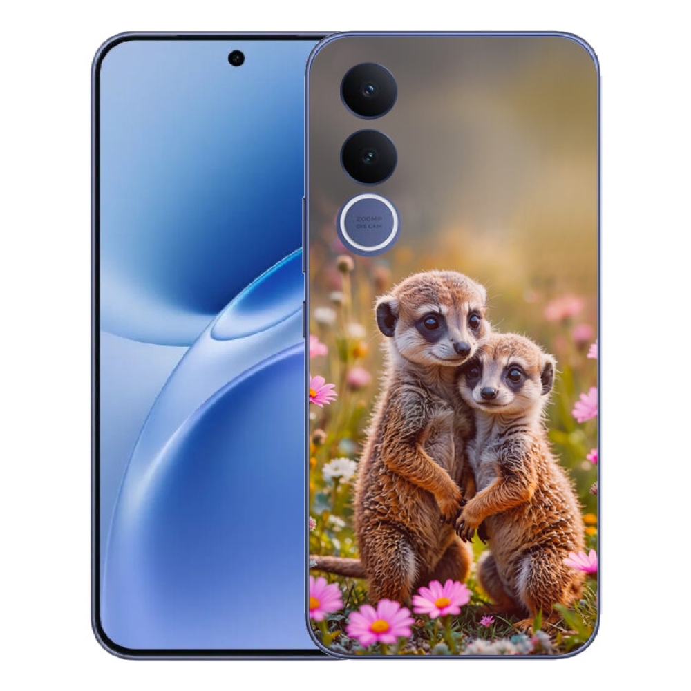 mmCase gélhuzat a Vivo V70 FE-hez – szurikáta-duó