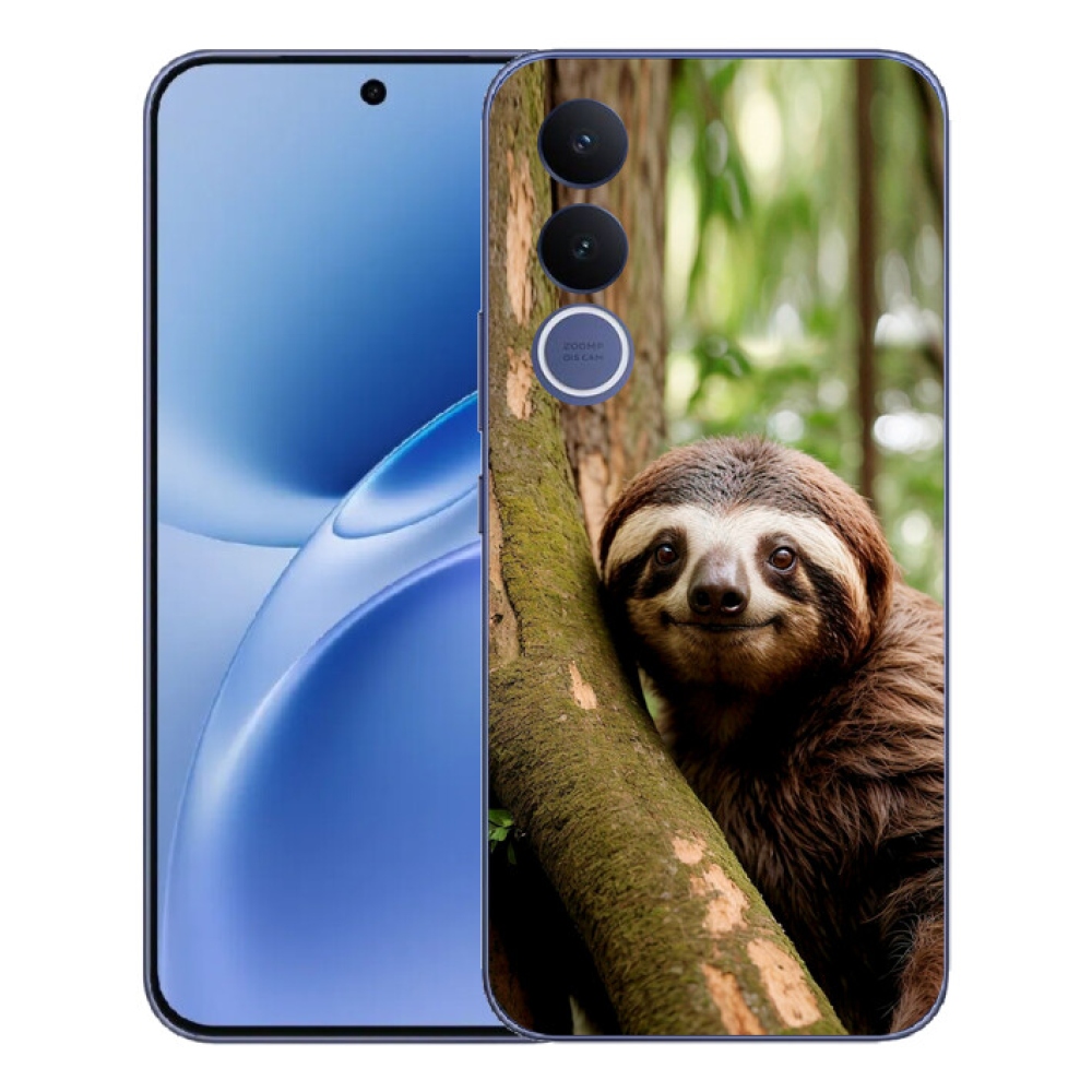 mmCase géltok a Vivo V70 FE-hez – mosolygós lajhár