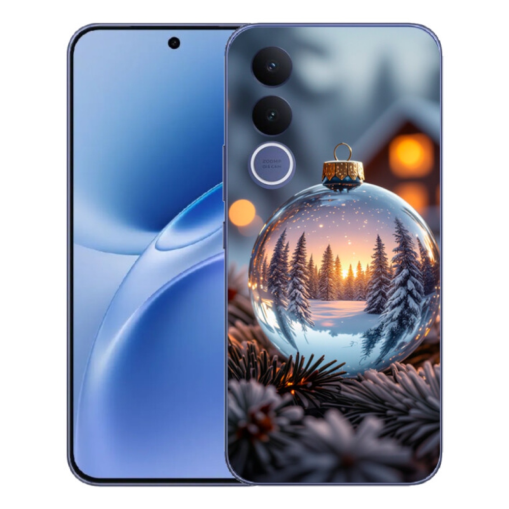 mmCase gélhuzat a Vivo V70 FE-hez – karácsonyi dísz