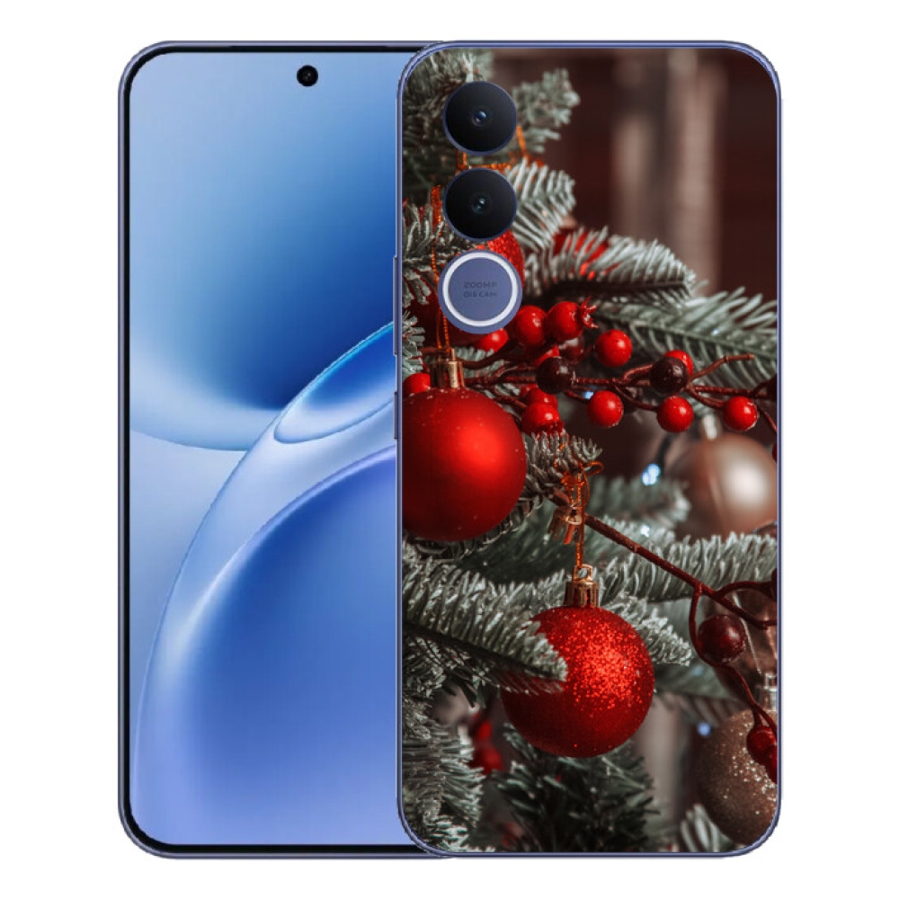 mmCase gél tok a Vivo V70 FE-hez – karácsonyi díszek 2