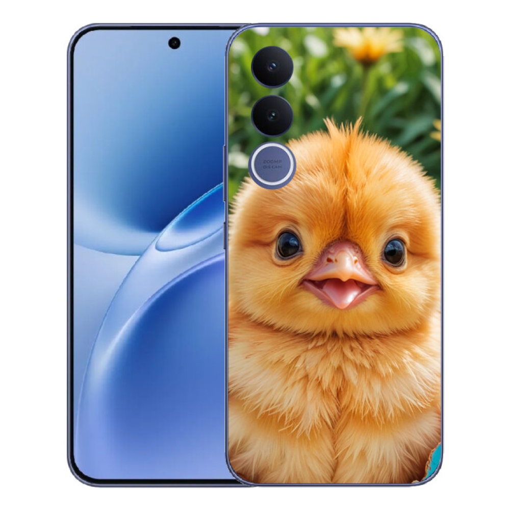 mmCase gél tok a Vivo V70 FE-hez – vidám kiscsibe