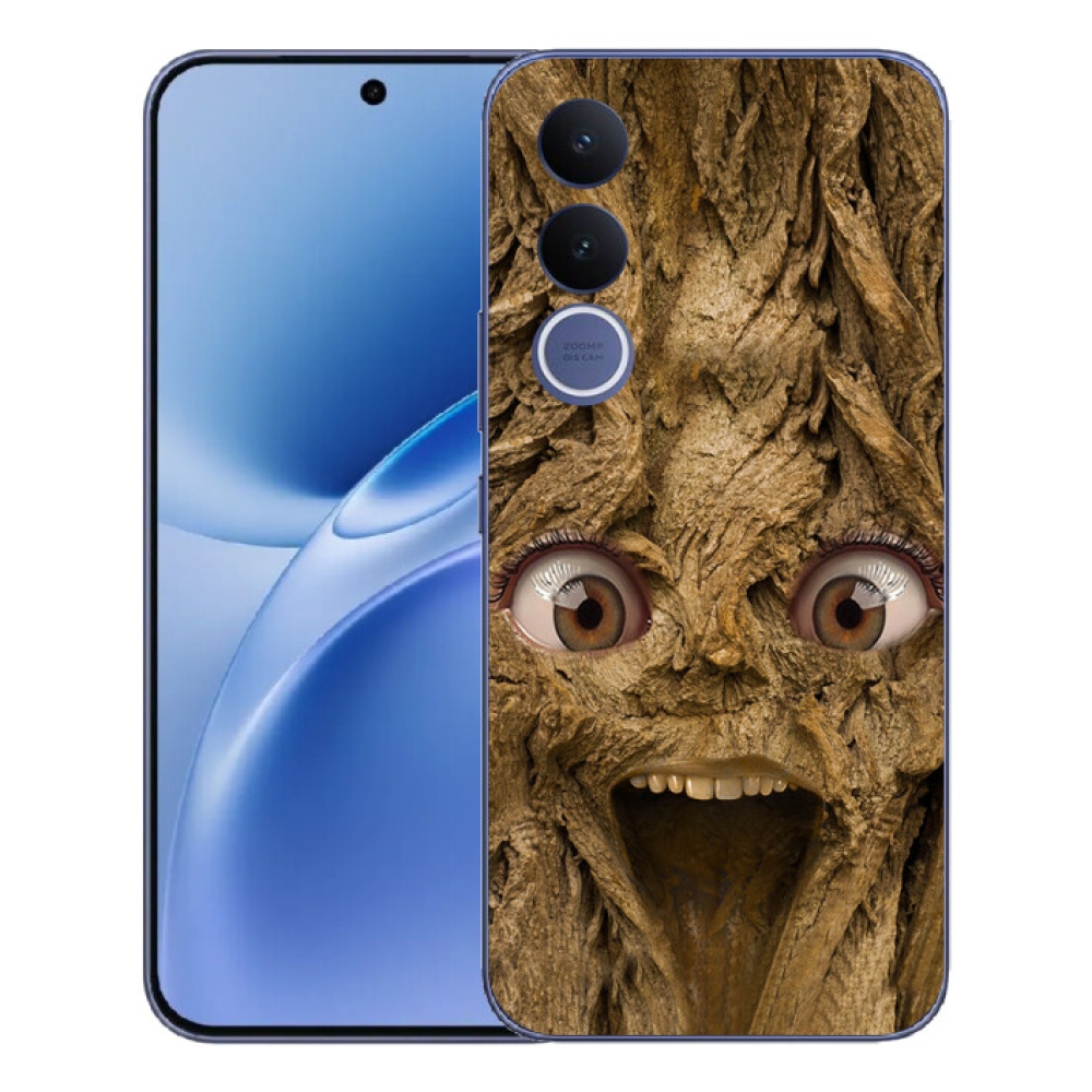 mmCase gél tok a Vivo V70 FE-hez – vidám fa szemekkel