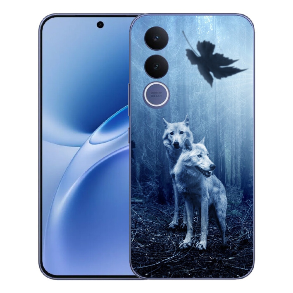 mmCase géltok a Vivo V70 FE-hez – farkasok az erdőben