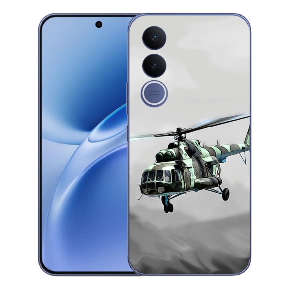 mmCase géltok a Vivo V70 FE-hez – katonai helikopter