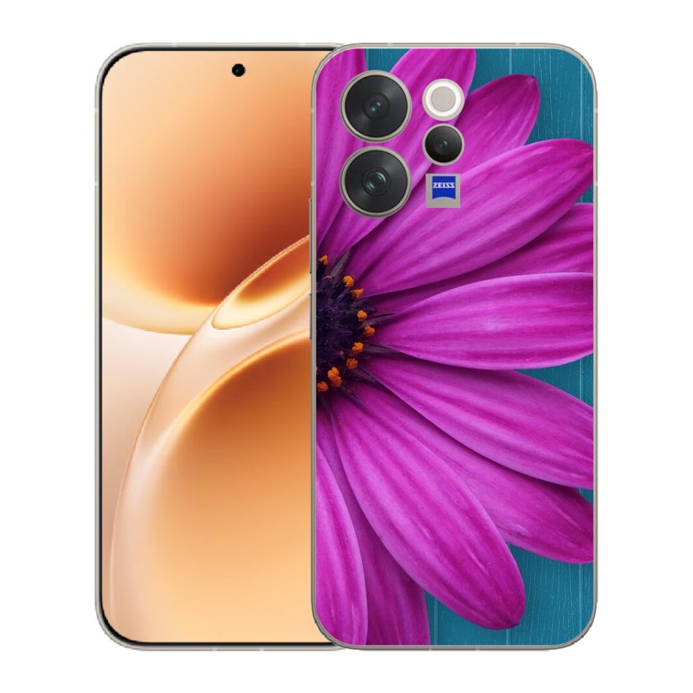 mmCase géltok a Vivo V70-hez – lila margaréta