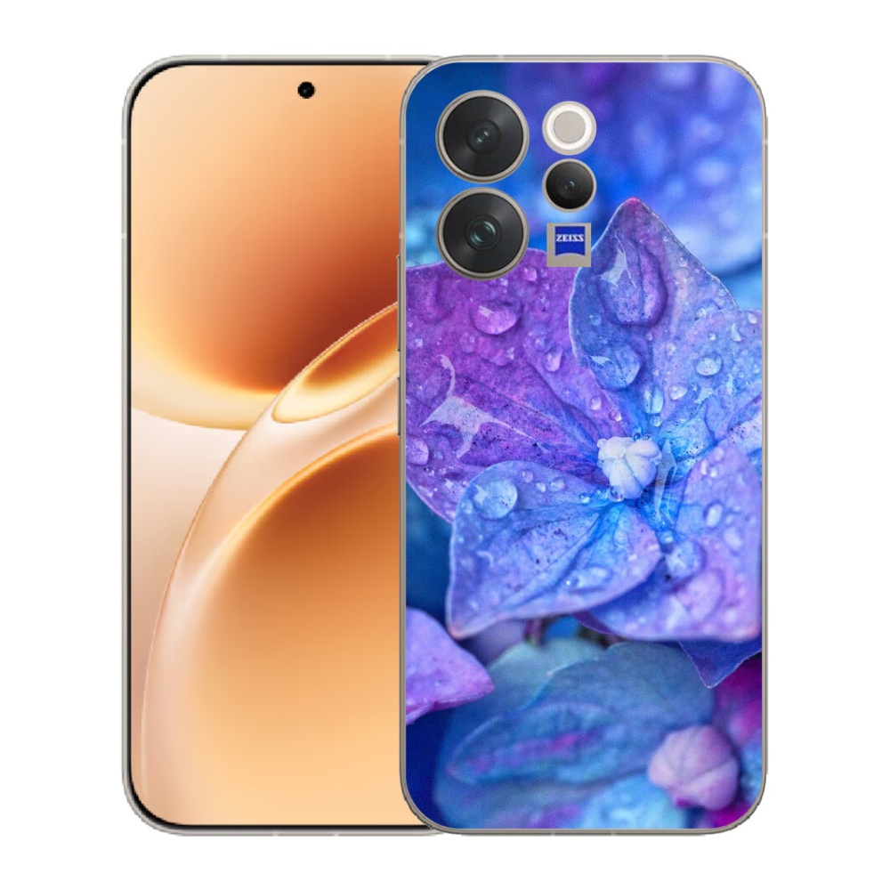 mmCase géltok a Vivo V70-hez – lila virág