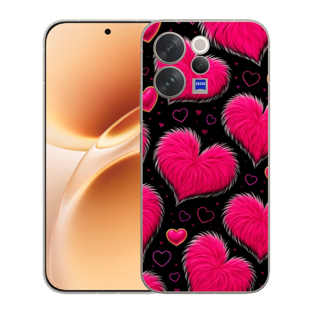 mmCase géltok a Vivo V70-hez – puha szívek
