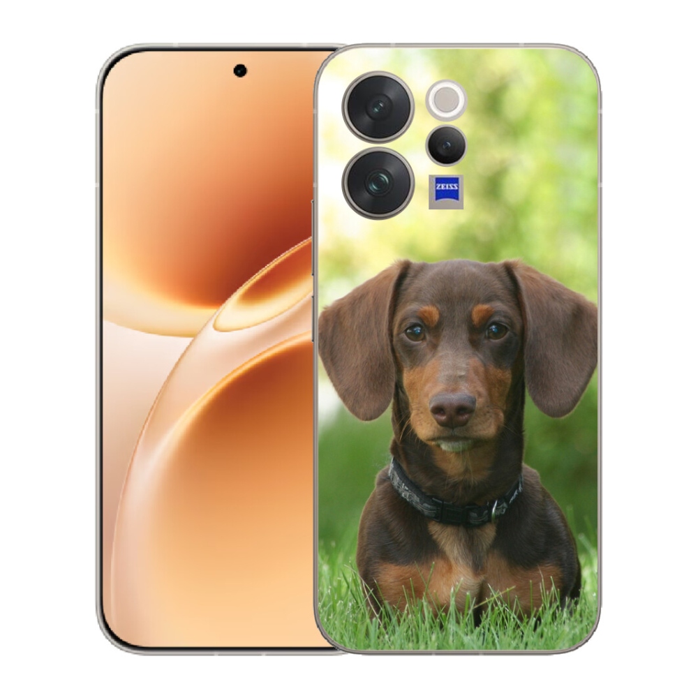 mmCase géltok a Vivo V70-hez – barna tacskó