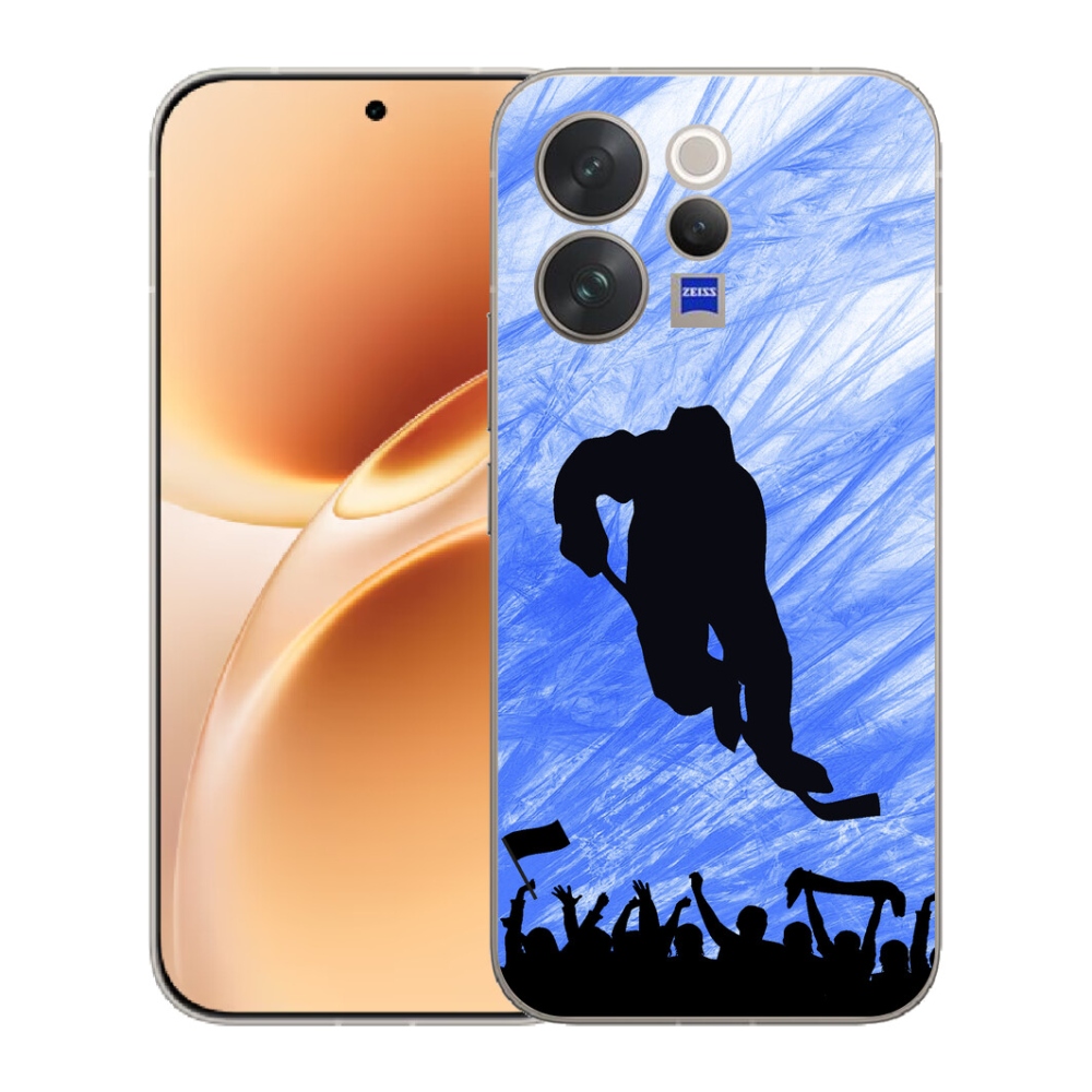 mmCase gél tok a Vivo V70-hez – jégkorongozó
