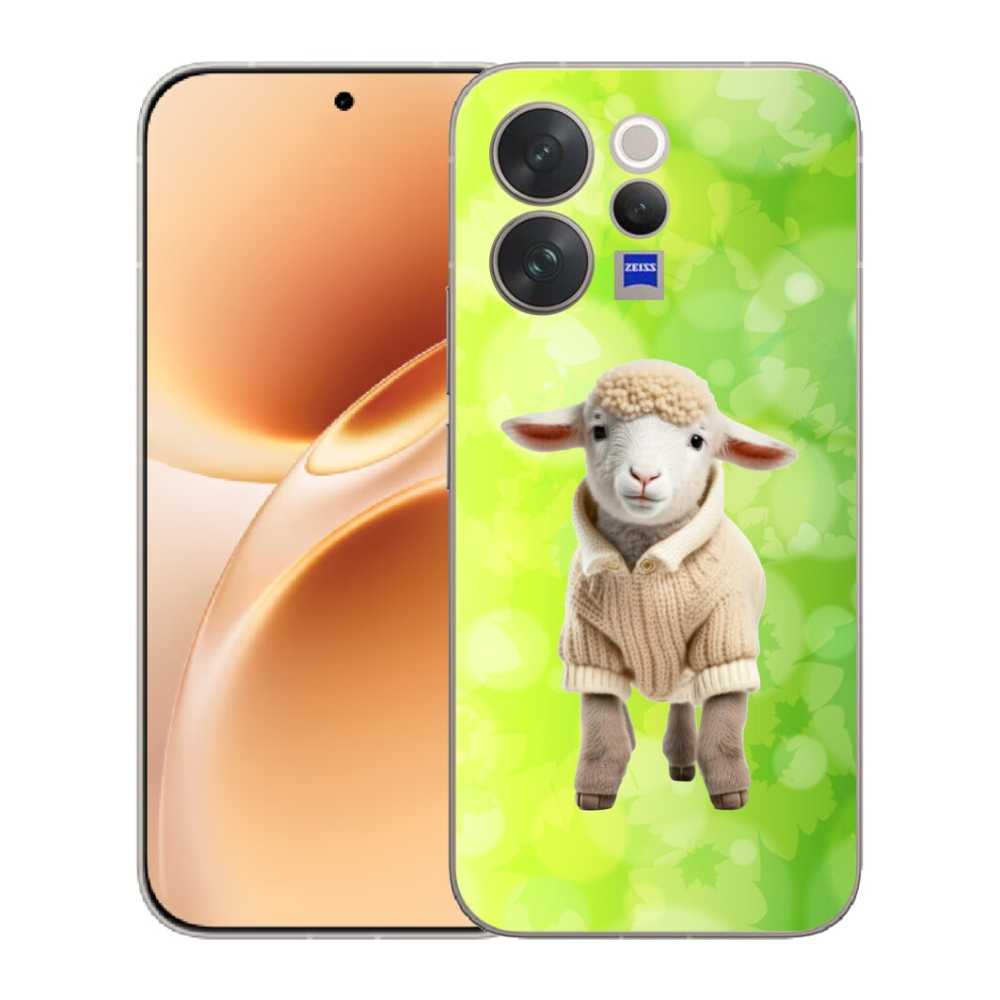 mmCase géltok a Vivo V70-hez – pulóveres bárányka