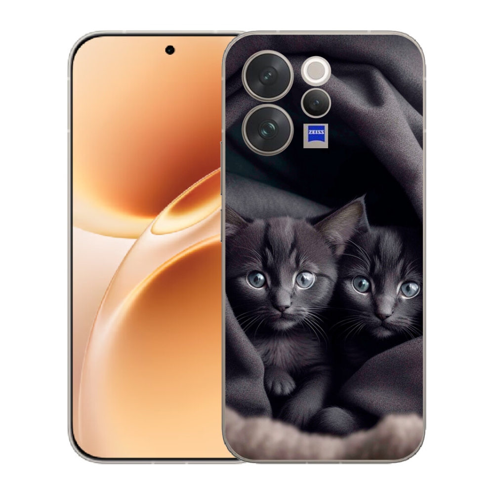 mmCase géltok a Vivo V70-hez – macska-duó