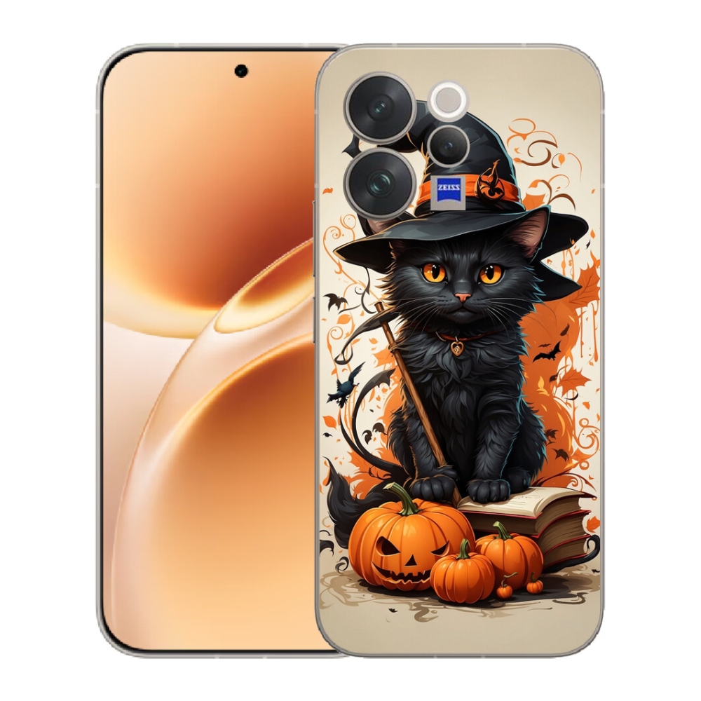 mmCase géltok a Vivo V70-hez – varázsló macska