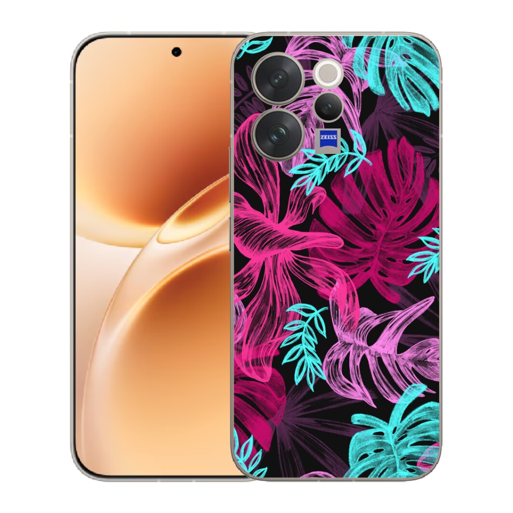 mmCase géltok a Vivo V70-hez – virágok 1