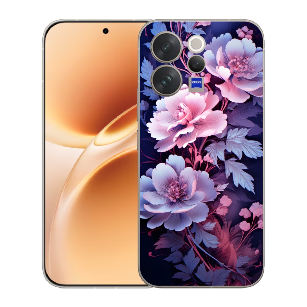 mmCase géltok a Vivo V70-hez – virágok 11
